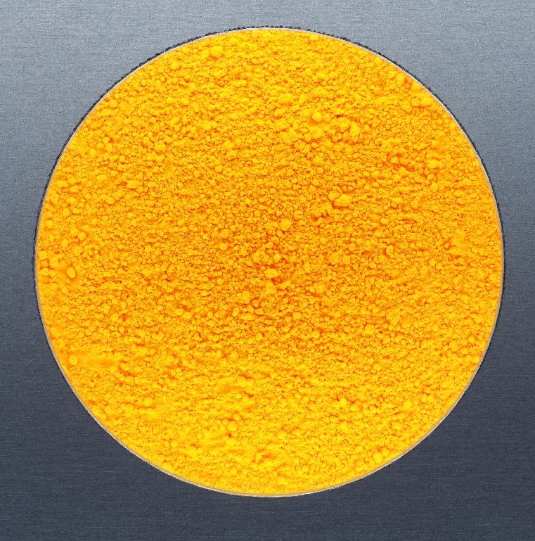 Couleur fluorescente jaune-or